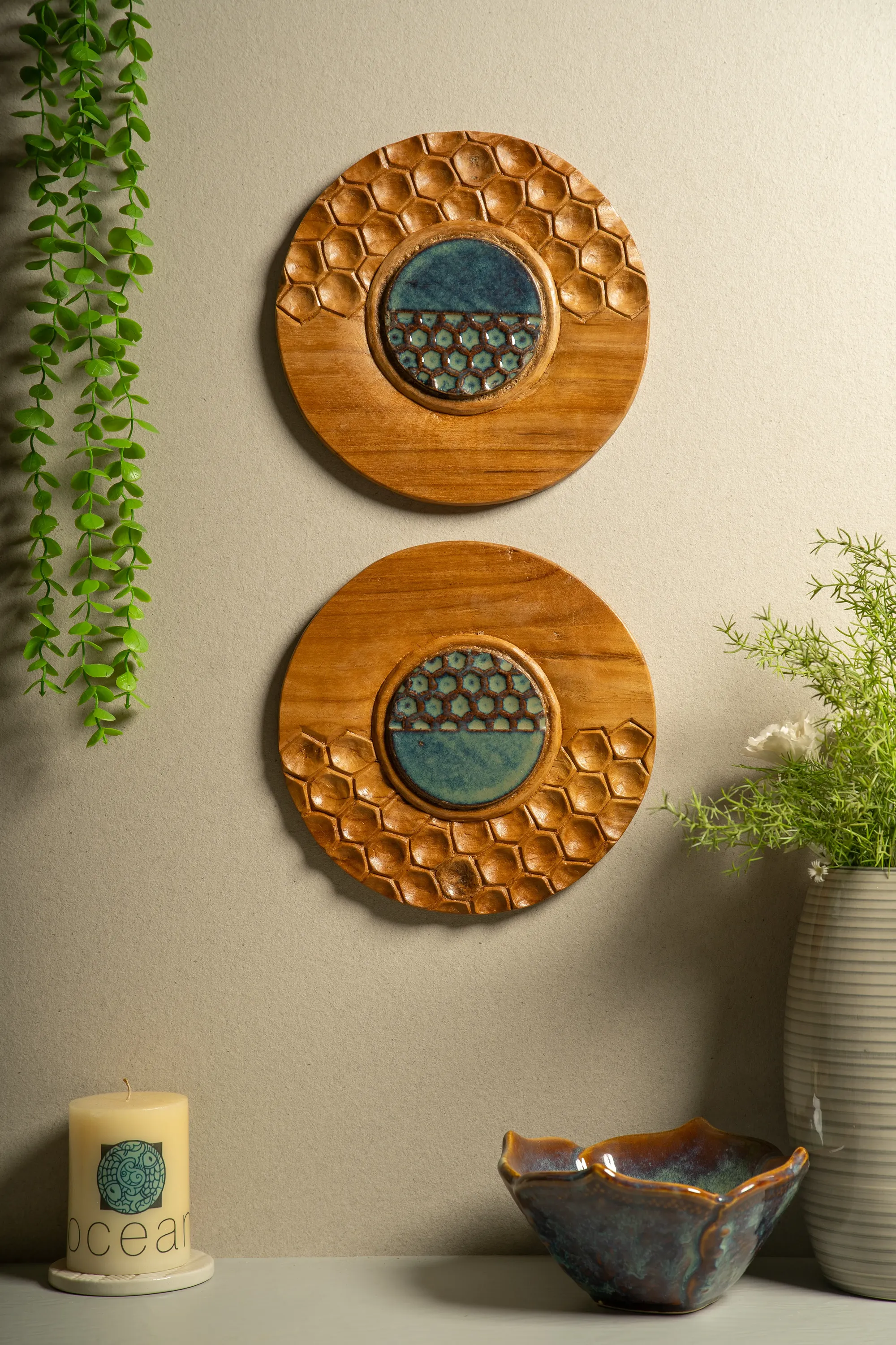 Honeycomb Discs Pair view 2