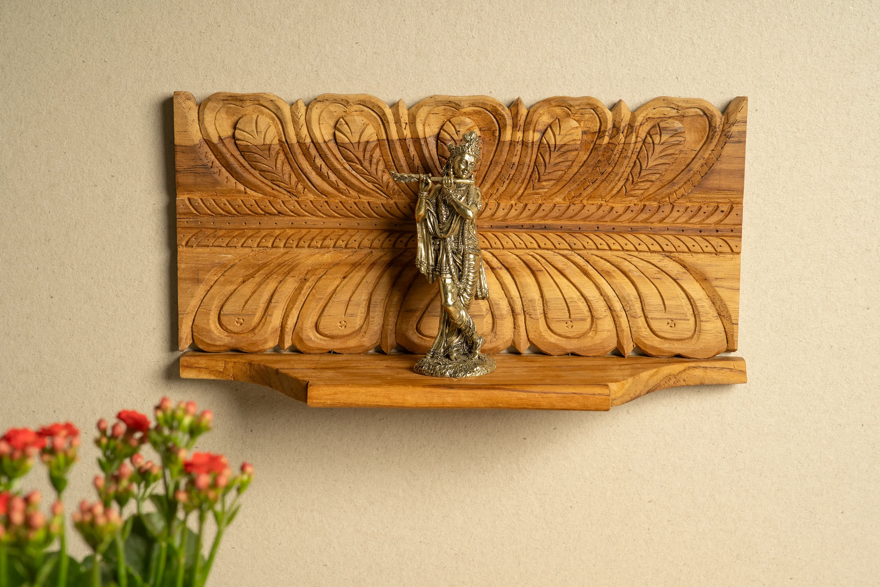 Lotus Wall Shelf view 3