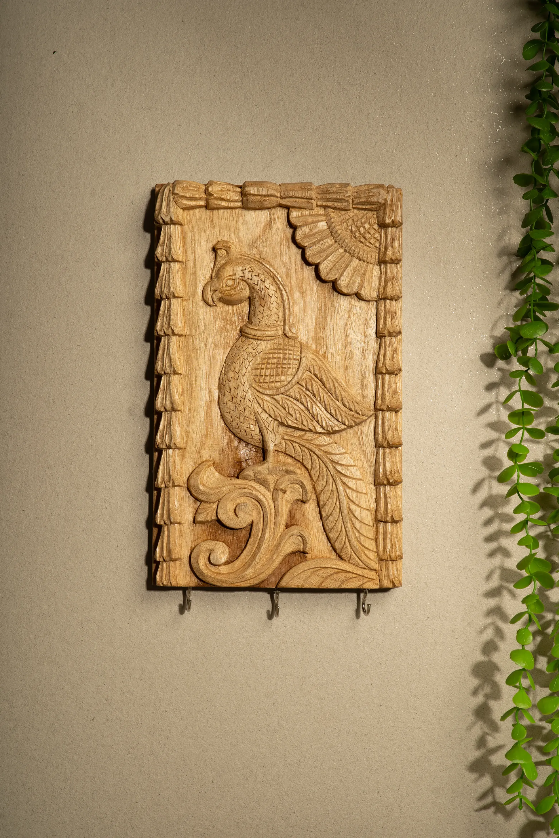 Peacock Key Holder